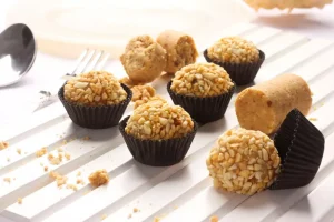 Receita paçoca low carb